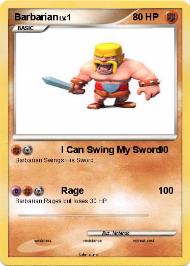 Pokemon Barbarian