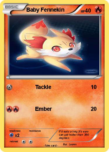 Pokemon Baby Fennekin