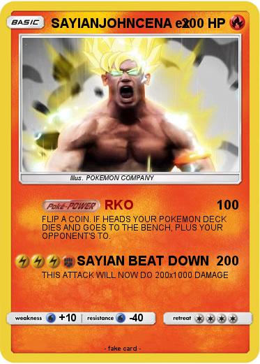Pokemon SAYIANJOHNCENA ex