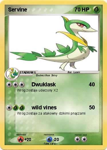 Pokemon Servine