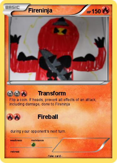 Pokemon Fireninja