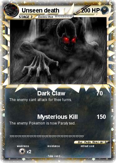 Pokemon Unseen death