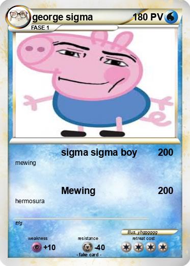 Pokemon george sigma