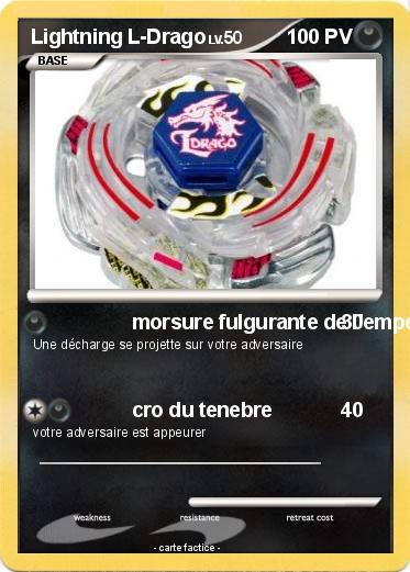 Pokemon Lightning L-Drago