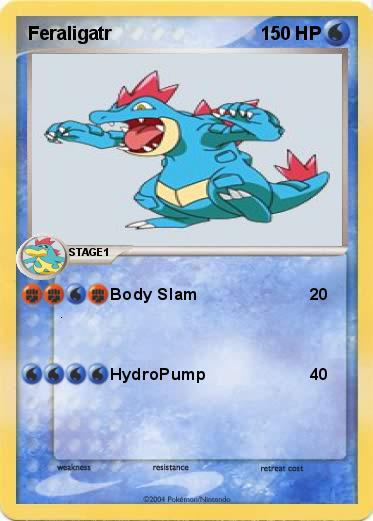 Pokemon Feraligatr