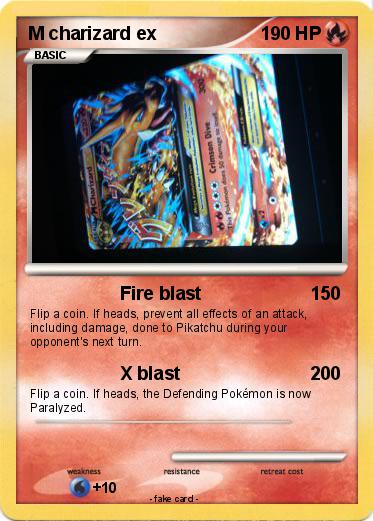 Pokemon M charizard ex