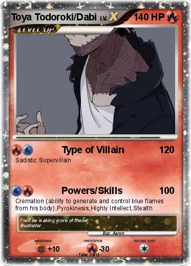 Pokemon Toya Todoroki/Dabi