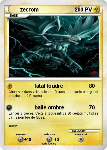 Pokemon zecrom