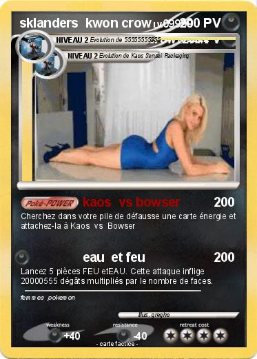 Pokemon sklanders  kwon crow