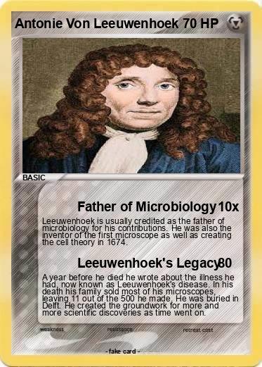Pokemon Antonie Von Leeuwenhoek