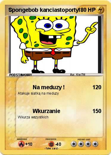 Pokemon Spongebob kanciastoporty