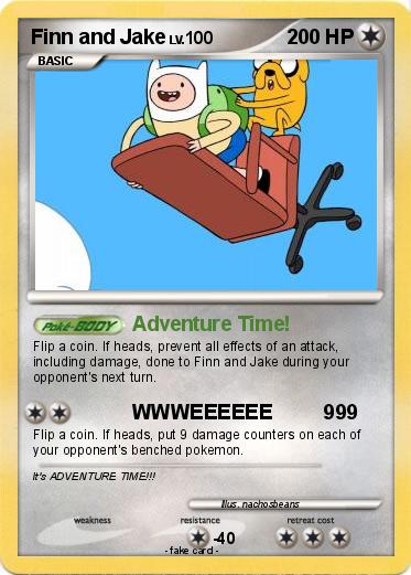 Pokemon Finn and Jake