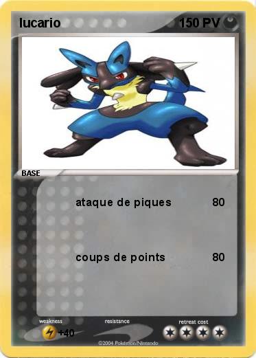 Pokemon lucario