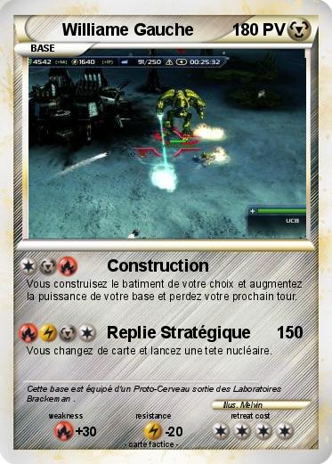 Pokemon Williame Gauche