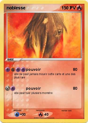 Pokemon noblesse