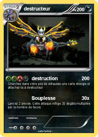 Pokemon destructeur