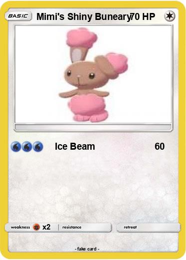 Pokemon Mimi's Shiny Buneary
