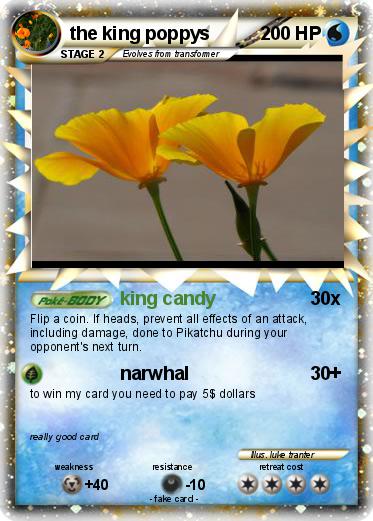 Pokemon the king poppys