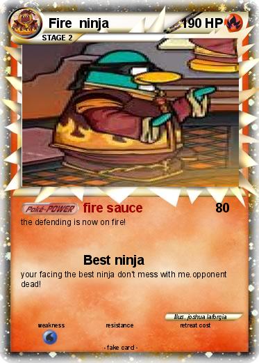 Pokemon Fire  ninja
