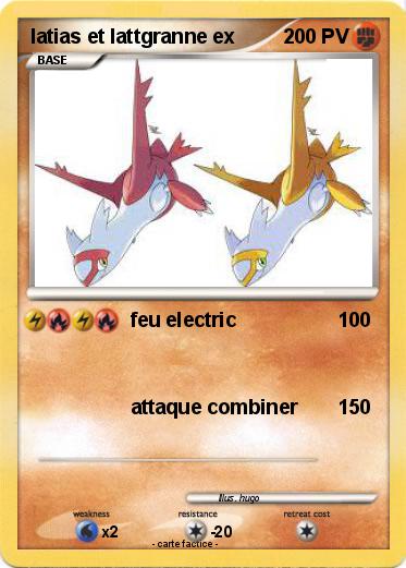 Pokemon latias et lattgranne ex