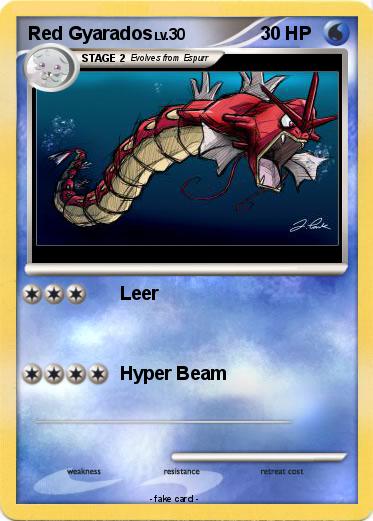 Pokemon Red Gyarados