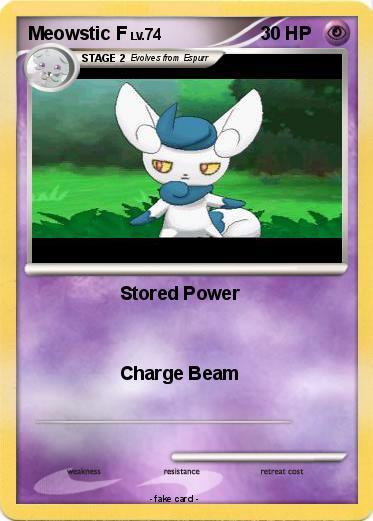 Pokemon Meowstic F