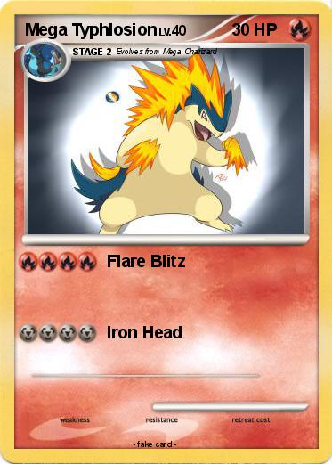 Pokemon Mega Typhlosion