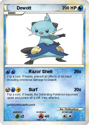 Pokemon Dewott