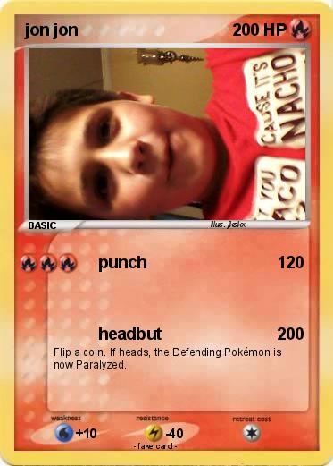 Pokemon jon jon
