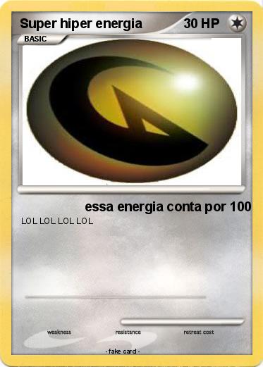 Pokemon Super hiper energia