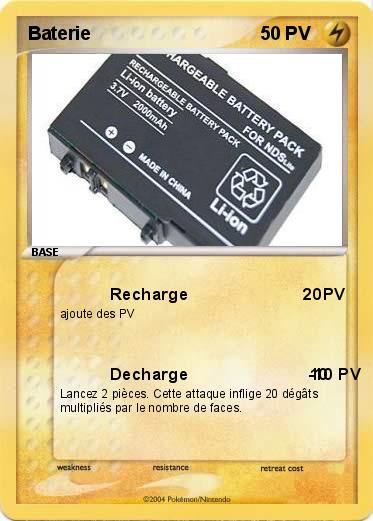 Pokemon Baterie