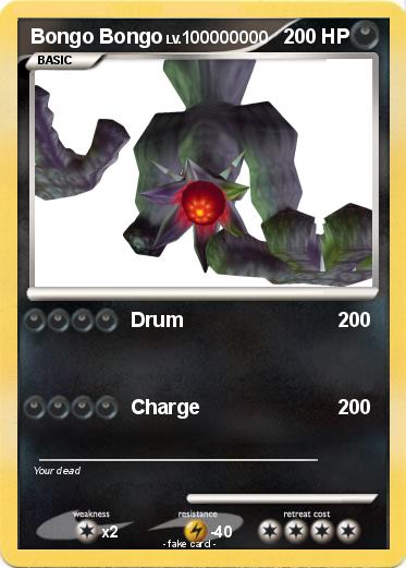 Pokemon Bongo Bongo