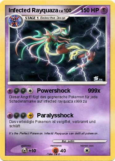 Pokemon Infected Rayquaza
