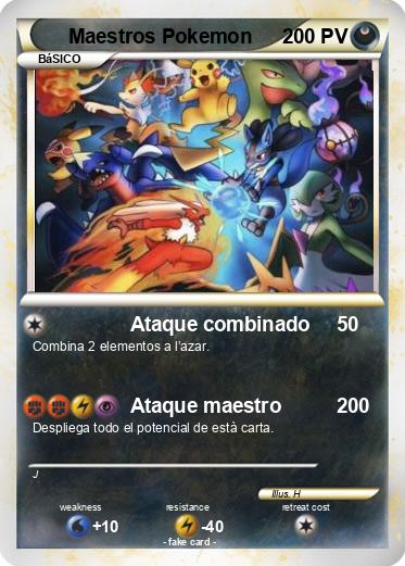 Pokemon Maestros Pokemon