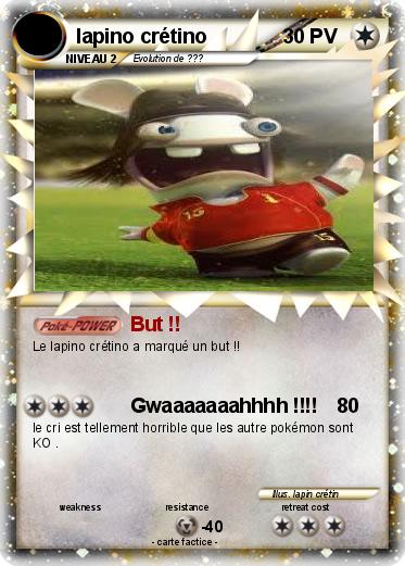 Pokemon lapino crétino