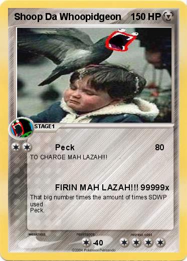 Pokemon Shoop Da Whoopidgeon