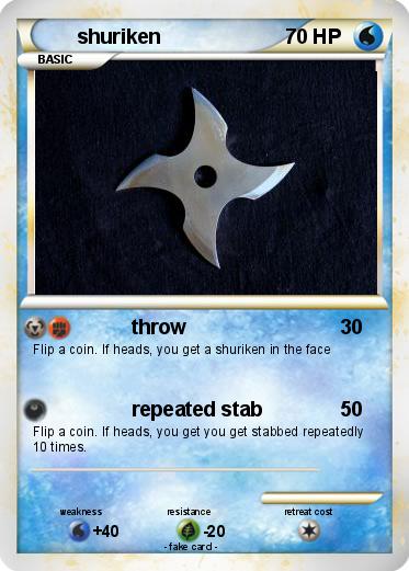 Pokemon shuriken
