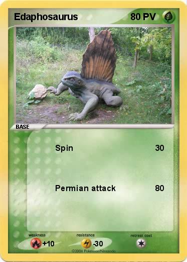 Pokemon Edaphosaurus