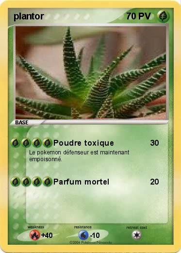 Pokemon plantor