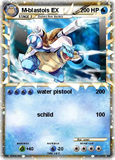 Pokemon M-blastois EX