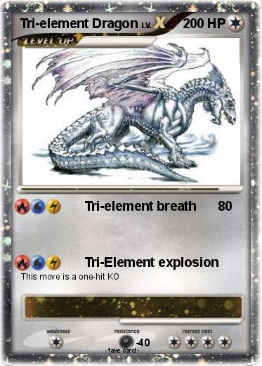 Pokemon Tri-element Dragon