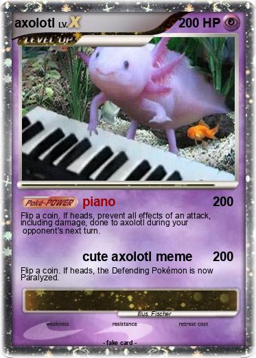 Pokemon axolotl