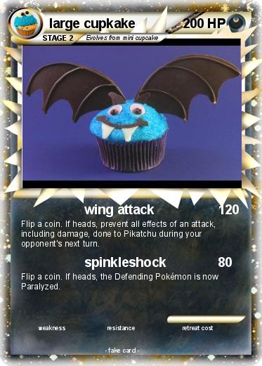 Pokemon large cupkake