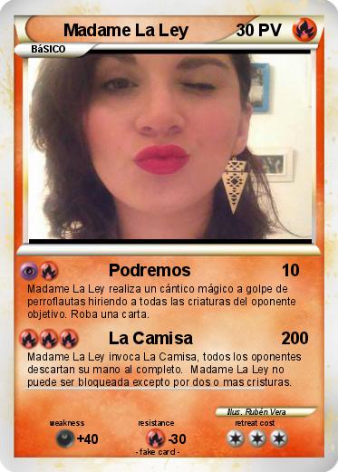 Pokemon Madame La Ley