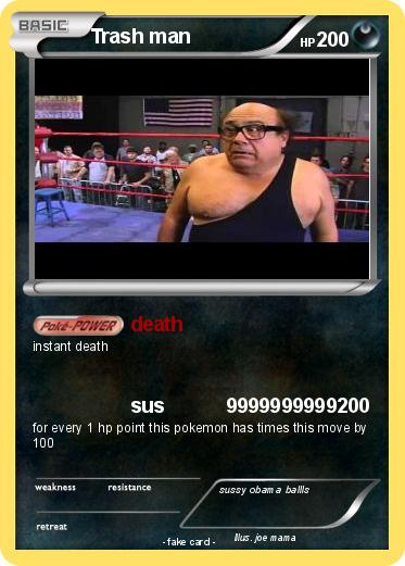 Pokemon Trash man