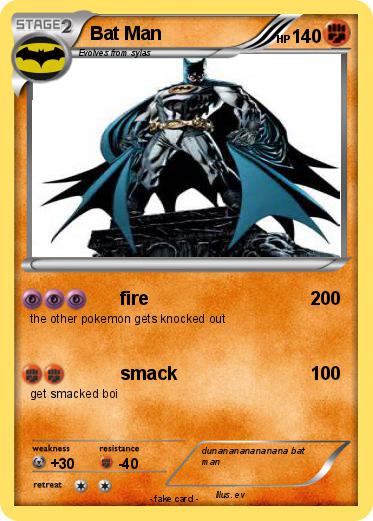 Pokemon Bat Man