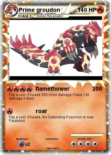 Pokemon Prime groudon
