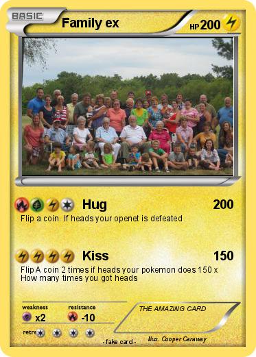 Pokemon Family ex