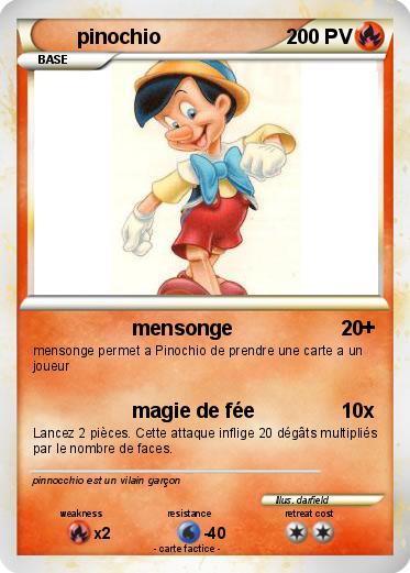Pokemon pinochio