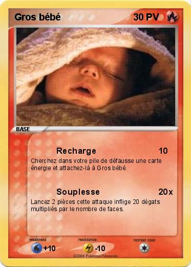 Pokemon Gros bébé
